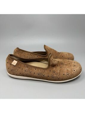 Spenco Women’s Paisley Brown Orthotic Ballet Flats Size 8.5B Comfort Shoes